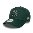 New York Yankees sapka, körvonalas keret, New Era, 9FORTY, egyszínű, zöld - FansBRANDS® - HU