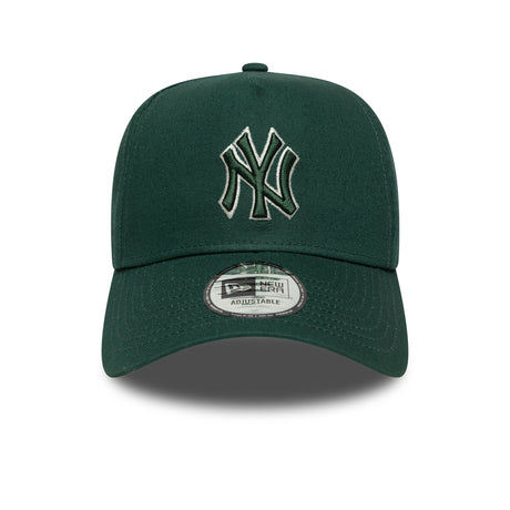 New York Yankees sapka, körvonalas keret, New Era, 9FORTY, egyszínű, zöld - FansBRANDS® - HU