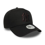 New York Yankees sapka, körvonalas kitűző, New Era, 9FORTY, fekete - FansBRANDS® - HU