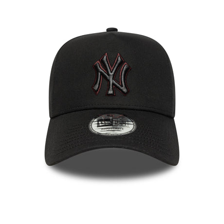New York Yankees sapka, körvonalas kitűző, New Era, 9FORTY, fekete - FansBRANDS® - HU