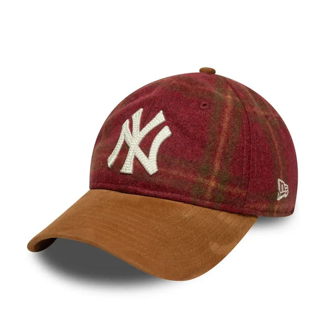 New York Yankees sapka, loden velúr, New Era, 9TWENTY, barna