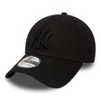 New York Yankees sapka, New Era, 39THIRTY, basic, teljes fekete - FansBRANDS® - HU