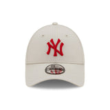 New York Yankees sapka, New Era, 9FORTY, basic, krém színű - FansBRANDS® - HU