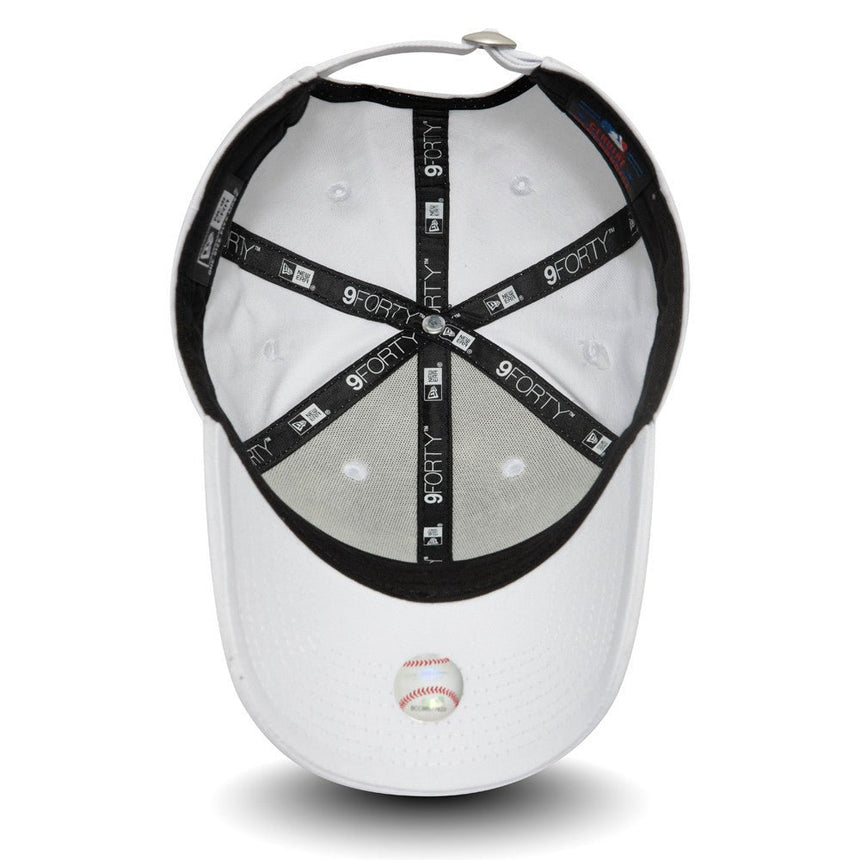 New York Yankees sapka, New Era, 9FORTY, basic, teljesen fehér - FansBRANDS® - HU