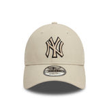 New York Yankees sapka, New Era, 9FORTY, bézs - FansBRANDS® - HU