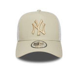 New York Yankees sapka, New Era, hálós, basic, bézs - FansBRANDS® - HU