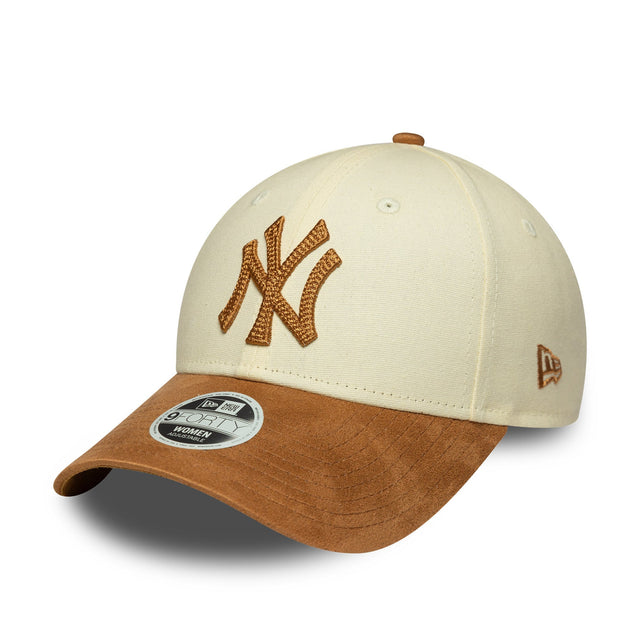 New York Yankees sapka, női, mű velúr, 9FORTY, bézs - FansBRANDS® - HU