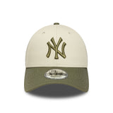 New York Yankees sapka, oldalsó patch, New Era, 9FORTY, terepszínű, szürke - FansBRANDS® - HU