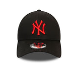 New York Yankees sapka, piros logó, New Era, 9FORTY, fekete - FansBRANDS® - HU