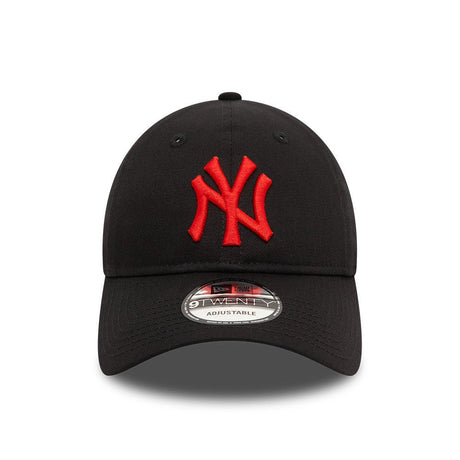 New York Yankees sapka, piros logó, New Era, 9TWENTY, basic, fekete - FansBRANDS® - HU