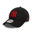 New York Yankees sapka, piros logó, New Era, 9TWENTY, basic, fekete - FansBRANDS® - HU