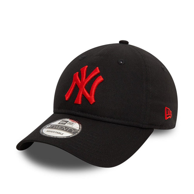 New York Yankees sapka, piros logó, New Era, 9TWENTY, basic, fekete - FansBRANDS® - HU