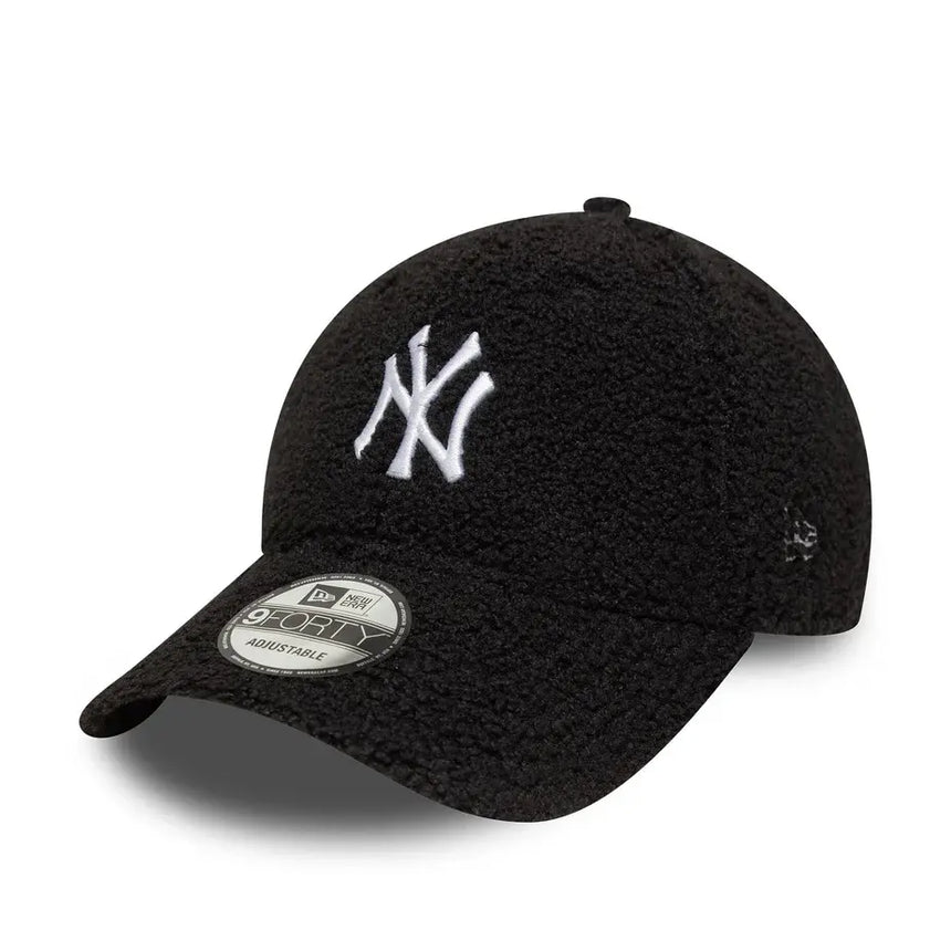 New York Yankees sapka, téli borg, New Era, 9FORTY, fekete