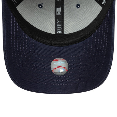 New York Yankees sapka, visor script, New Era, 9FORTY, kék - FansBRANDS® - HU