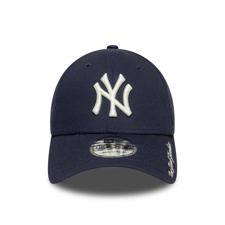 New York Yankees sapka, visor script, New Era, 9FORTY, kék - FansBRANDS® - HU
