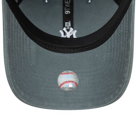 New York Yankees sapka, washed mini logóval, New Era, 9TWENTY, szürke - FansBRANDS® - HU