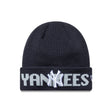 New York Yankees téli sapka, felirat, kék - FansBRANDS® - HU