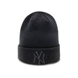 New York Yankees téli sapka, flawless kitűző, New Era, teljesen fekete - FansBRANDS® - HU