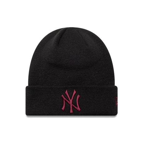 New York Yankees téli sapka, league essential, New Era, fekete - FansBRANDS® - HU