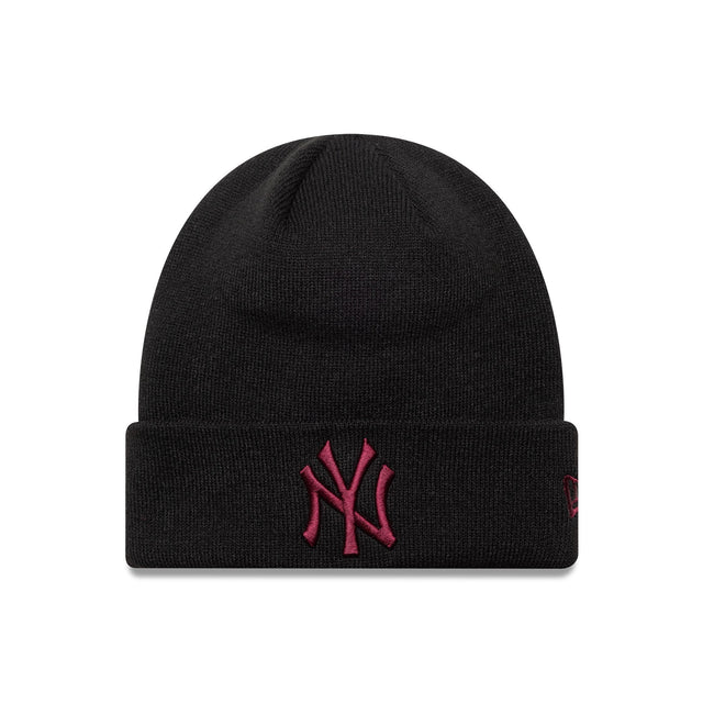 New York Yankees téli sapka, league essential, New Era, fekete - FansBRANDS® - HU