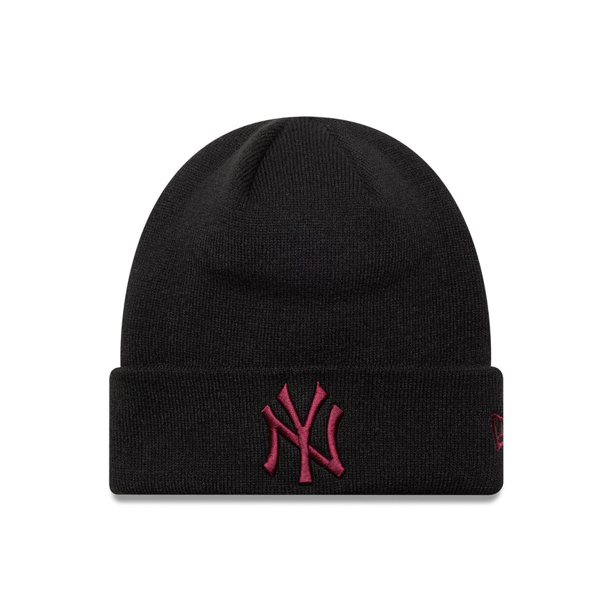 New York Yankees téli sapka, league essential, New Era, fekete - FansBRANDS® - HU