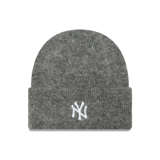 New York Yankees téli sapka, női széles felhajtással, New Era, szürke - FansBRANDS® - HU