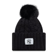 New York Yankees téli sapka, női, széles felhajtású, New Era, fekete - FansBRANDS® - HU