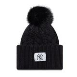 New York Yankees téli sapka, női, széles felhajtású, New Era, fekete - FansBRANDS® - HU