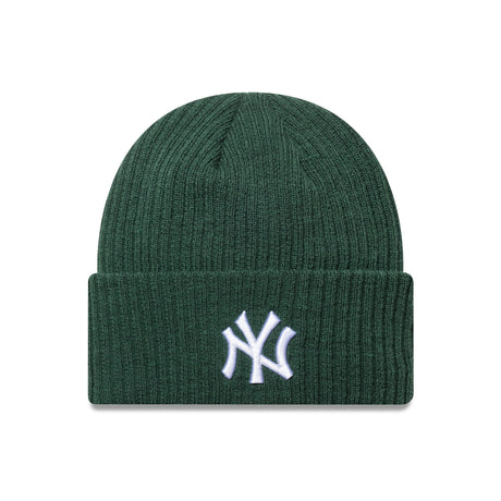 New York Yankees téli sapka, széles bordázott mandzsettával, New Era, zöld - FansBRANDS® - HU