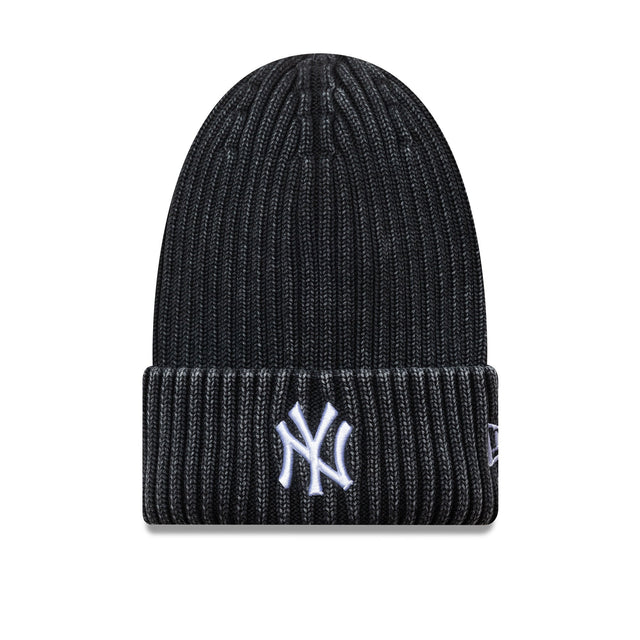 New York Yankees téli sapka, washed, MLB, New Era, fekete - FansBRANDS® - HU