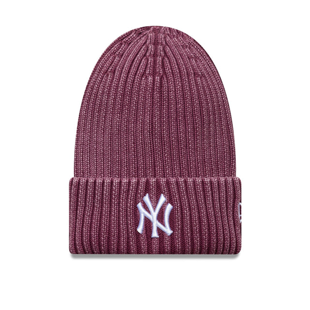 New York Yankees, téli sapka, washed, MLB, New Era, piros - FansBRANDS® - HU