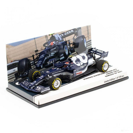 Pierre Gasly Scuderia AlphaTauri Honda AT02 Formula 1 Bahrain GP 2021 Limited Edition 1:43 - FansBRANDS® - HU