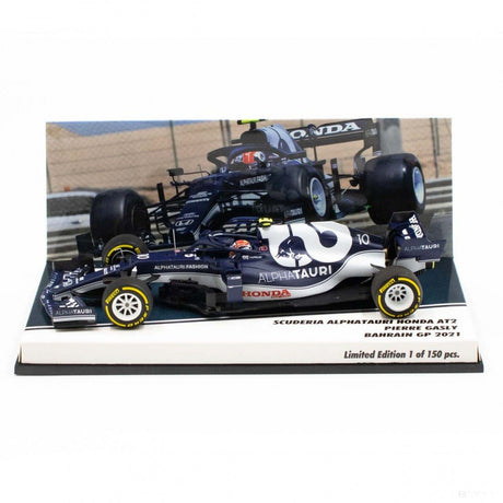 Pierre Gasly Scuderia AlphaTauri Honda AT02 Formula 1 Bahrain GP 2021 Limited Edition 1:43 - FansBRANDS® - HU