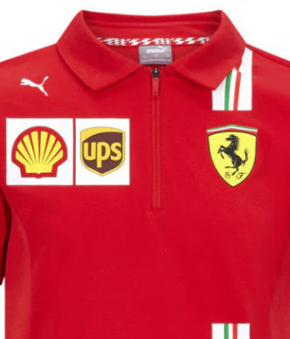 Ferrari Gyerek Póló, Puma, Csapat, Piros, 2020