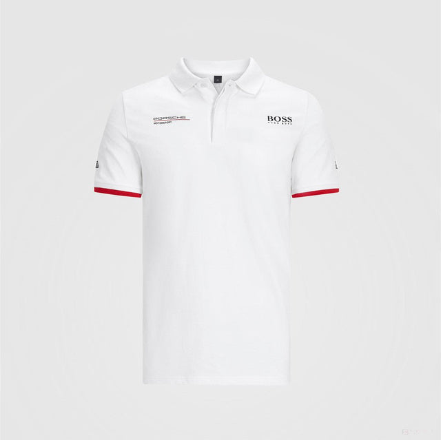 Porsche Galléros Póló, Team, Fehér, 2022 - FansBRANDS®