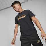 Porsche Legacy Metal Energy Logo Póló Puma Fekete 2022 - FansBRANDS®