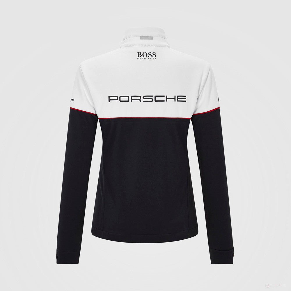 Porsche Női Softshell Kabát, Team, Fekete, 2022 - FansBRANDS®