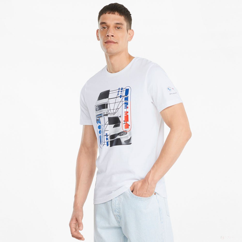 Puma BMW MMS Car Graphic Környakú Póló - FansBRANDS®
