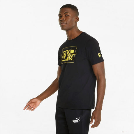 Puma Ferrari Race Póló, Fekete, 2022 - FansBRANDS®