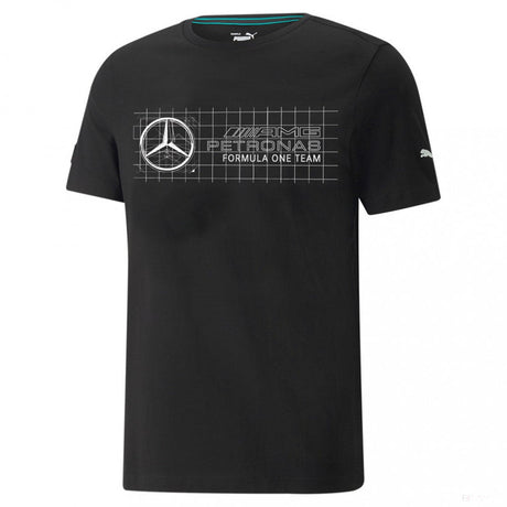 Puma Mercedes Póló, Fekete, 2022 - FansBRANDS®