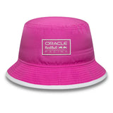 Rózsaszín bucket sapka, Oracle felirattal