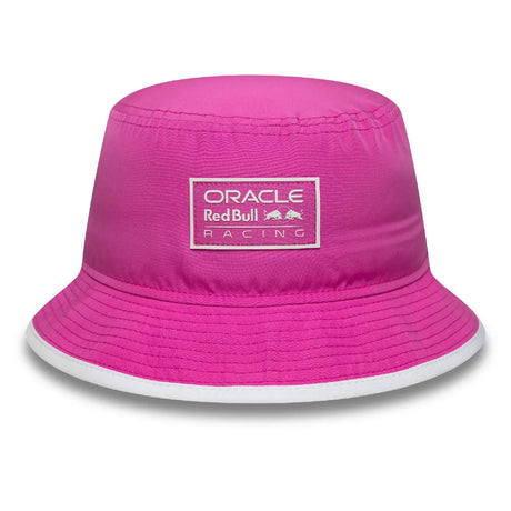 Rózsaszín bucket sapka, Oracle felirattal