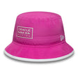 Rózsaszín bucket sapka, Oracle felirattal