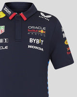 Red Bull galléros póló, Castore, csapat, gyerek, kék, 2024 - FansBRANDS® - HU