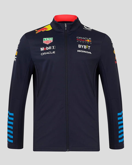 Red Bull kabát, Castore, csapat, softshell, kék, 2024 - FansBRANDS® - HU