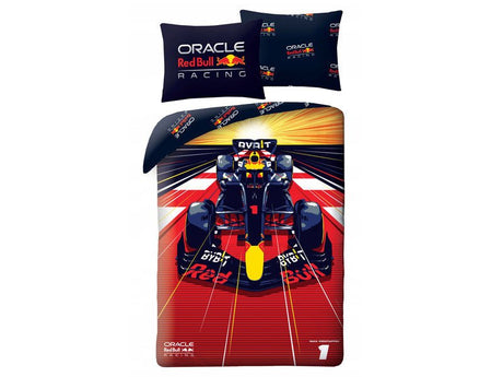 Red Bull Racing ágyneműhuzat - készlet, F1 autó, 140x200 cm - FansBRANDS® - HU