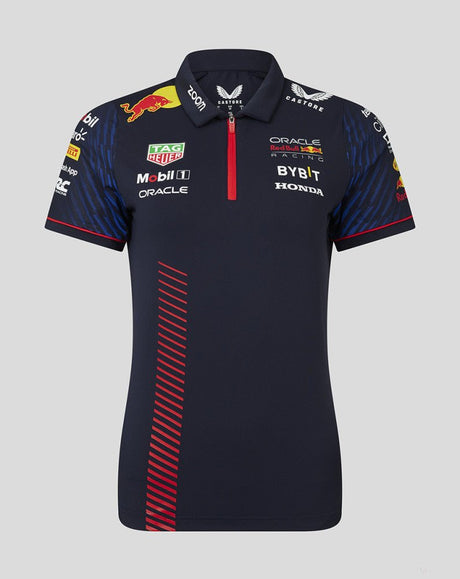 Red Bull Racing galléros póló, csapat, kék, női, 2023 - FansBRANDS®