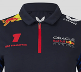 Red Bull Racing galléros póló, Max Verstappen, női, kék, 2023 - FansBRANDS® - HU