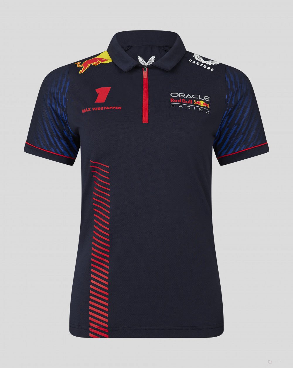 Red Bull Racing galléros póló, Max Verstappen, női, kék, 2023 - FansBRANDS®