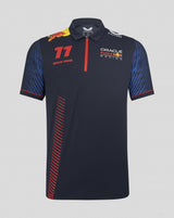 Red Bull Racing galléros póló, Sergio Pérez, kék, 2023 - FansBRANDS® - HU